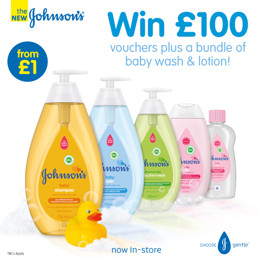 bmstores's tweet photo. 💦 #COMPETITION TIME 💦

We've teamed up with Johnson's to celebrate their new #Gentle range!

ONE lucky winner will #WIN £100 worth of B&amp;M vouchers PLUS a bundle!

For your chance to WIN, simply FLW/RT &amp; COMMENT "WHAT" you'd spend your vouchers on!

Comp ends 9am 16/8/19 https://t.co/gpaSsL3Uto
