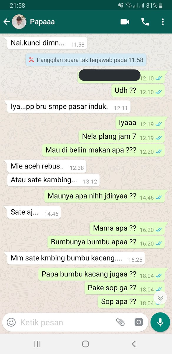 lahlaahnai's tweet photo. Dulu, minimal bgt sminggu sekali tiap papa plang kerja psti minta bawain makanan, atau gua mnta jalan2 sore biar di jajanin...
Skrg masanya udh kebalik πππ
#bapermodeON https://t.co/mynEw0GlJB
