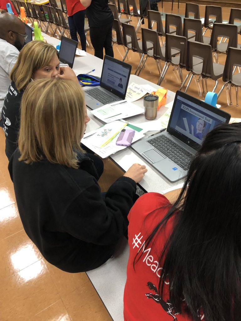 randoline's tweet photo. Great learning for our Meadows Elementary teachers who are ready to serve ELs through Sheltered Instruction! #FBISDLearns @FBISD_MSD @lilid247 https://t.co/W9M070XBdb