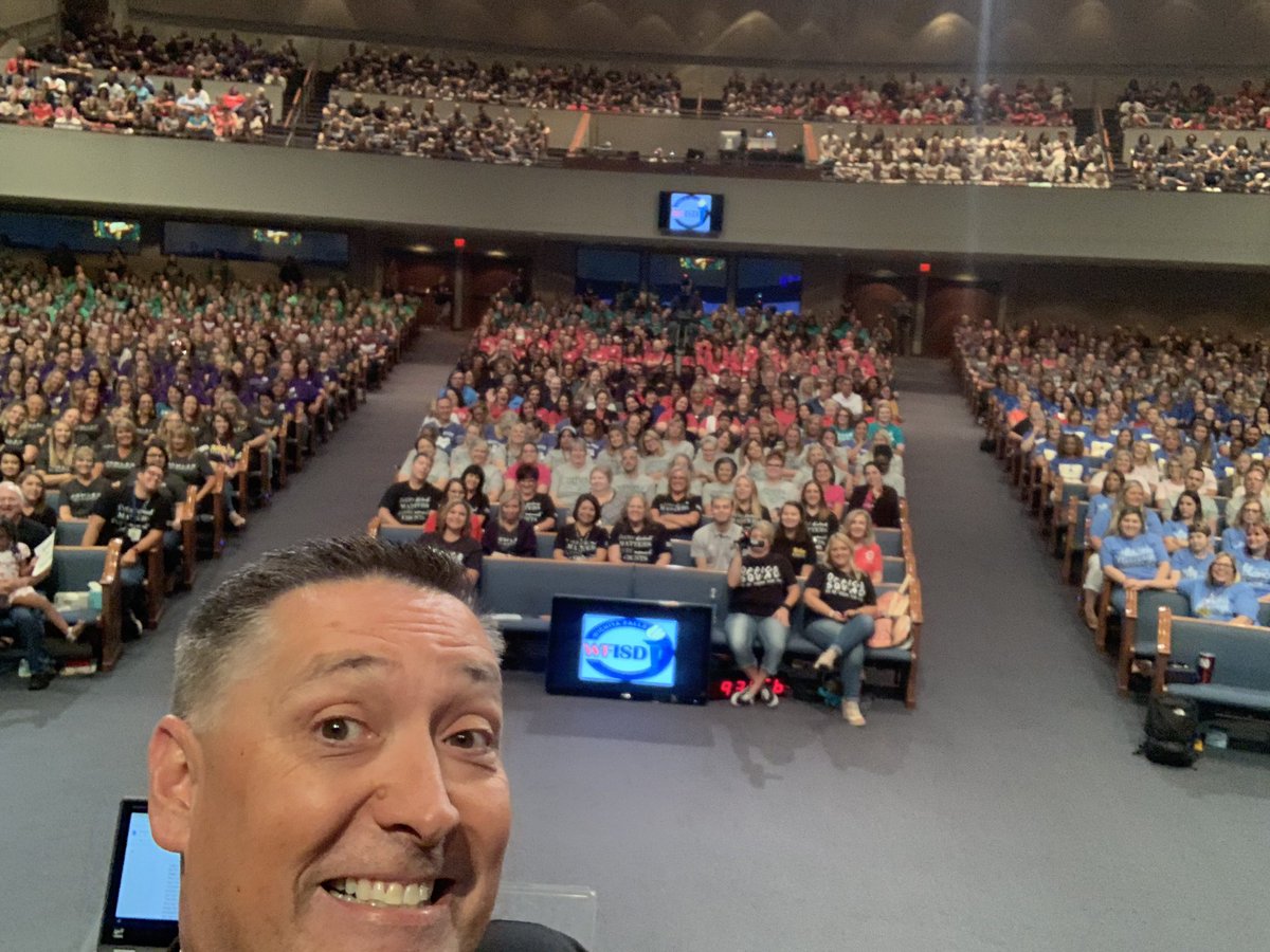 Welcome back <a href="/WFISDschools/">Wichita Falls ISD</a> and have a great year! #beBOLD #iamwfisd