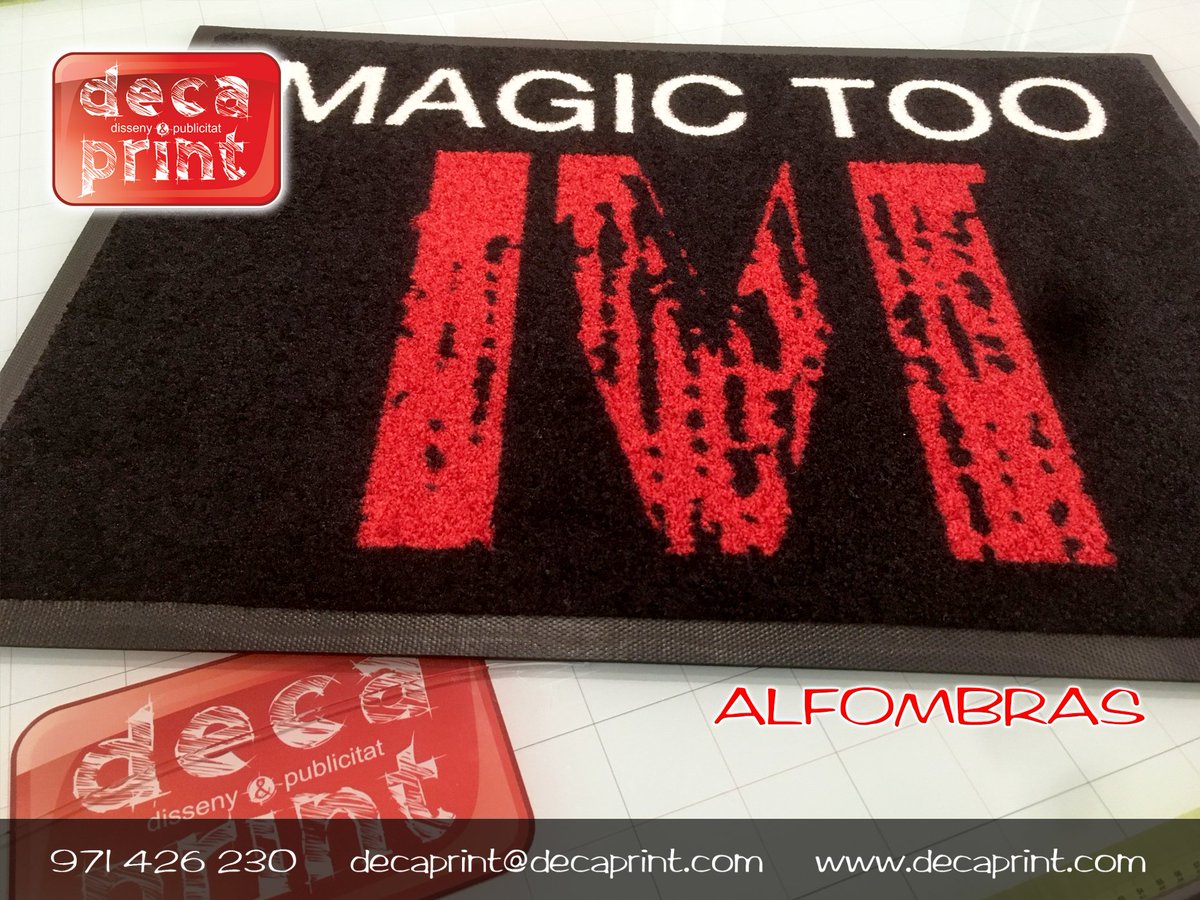 Decaprint2's tweet image. ¡Dale la mejor bienvenida a tus clientes!
#Alfombras personalizadas en cuatricomía, un gran acierto para tu negocio.

+info: ☏971 426 230 // decaprint@decaprint.com // decaprint.com
