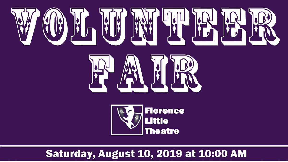 Join us tomorrow for our Volunteer Fair and learn about the different opportunities and how to get involved with our wonderful Little Theatre.