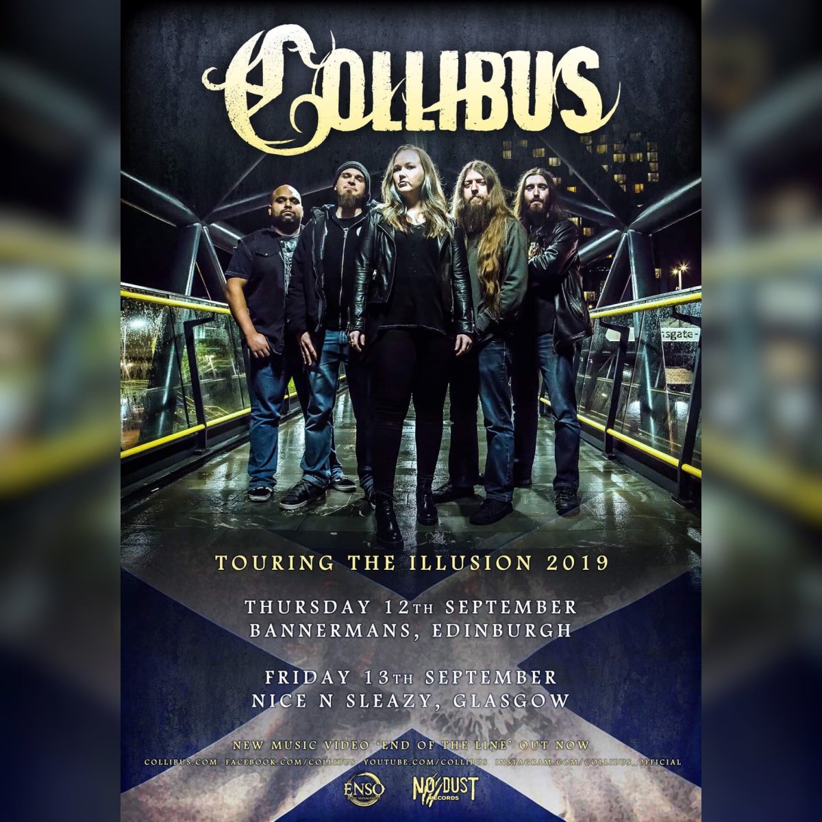 Collibus's tweet photo. Scotland! We are headed your way next month for a short run of gigs! 🏴🤘
12th Sept at Bannerman’s, Edinburgh
13th Sept at Nice n Sleazy, Glasgow
Who’s gonna come out and rage??
.
.
.
#collibus #metal #progmetal #live #music #gigs #tour #scotland #edinburgh #glasgow https://t.co/gooqqMaFUp