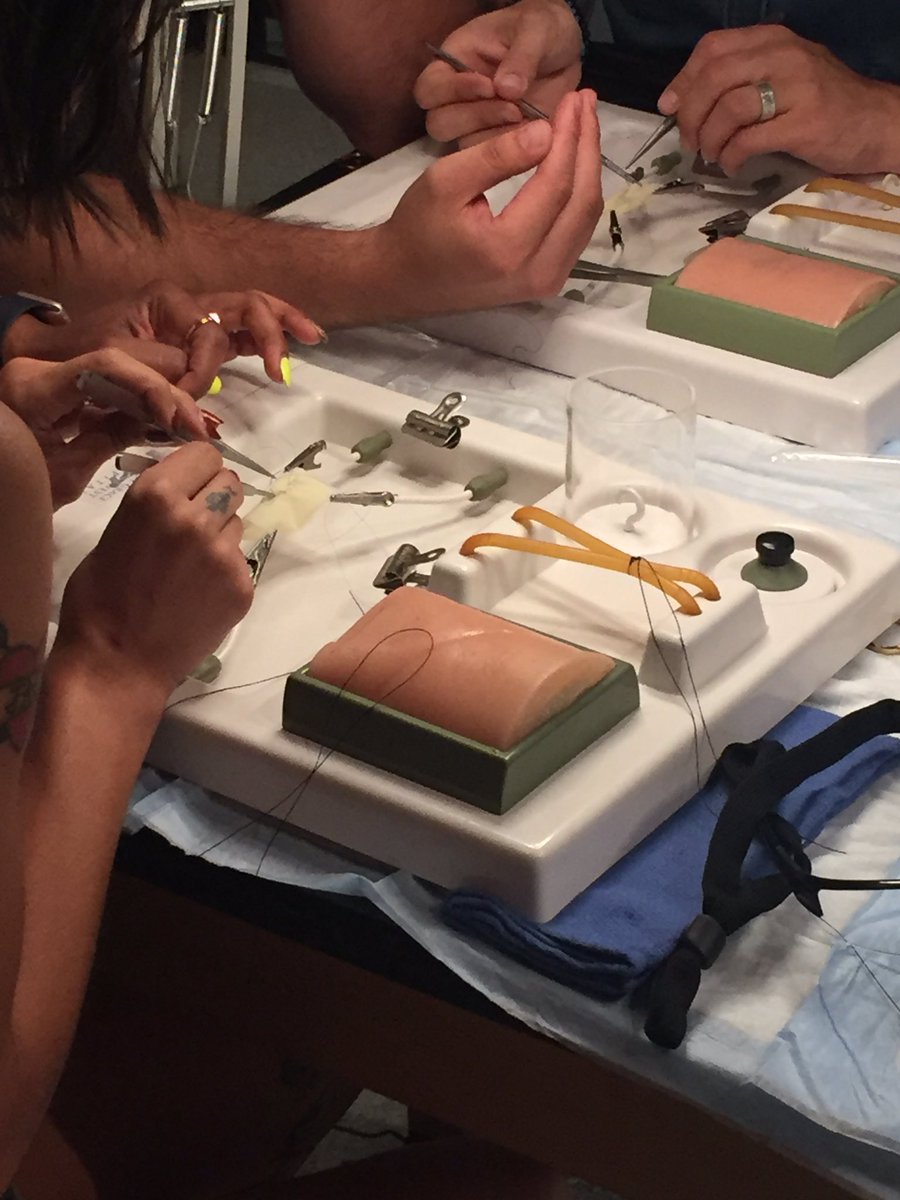 GreysProps's tweet image. Surgical boot camp on Friday morning