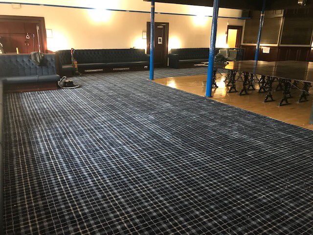 TFCStirling's tweet photo. New tartan carpet and Project floors LVT installed round the bar for our friends at Alva Masonic Lodge. 
Installed by our highly skilled in house Masterfitters. 

Stirlings no1 for carpets and designer floors 

Alloa rd Causewayhead 
01786 474581 @TFCStirling https://t.co/xcnpedqXsO