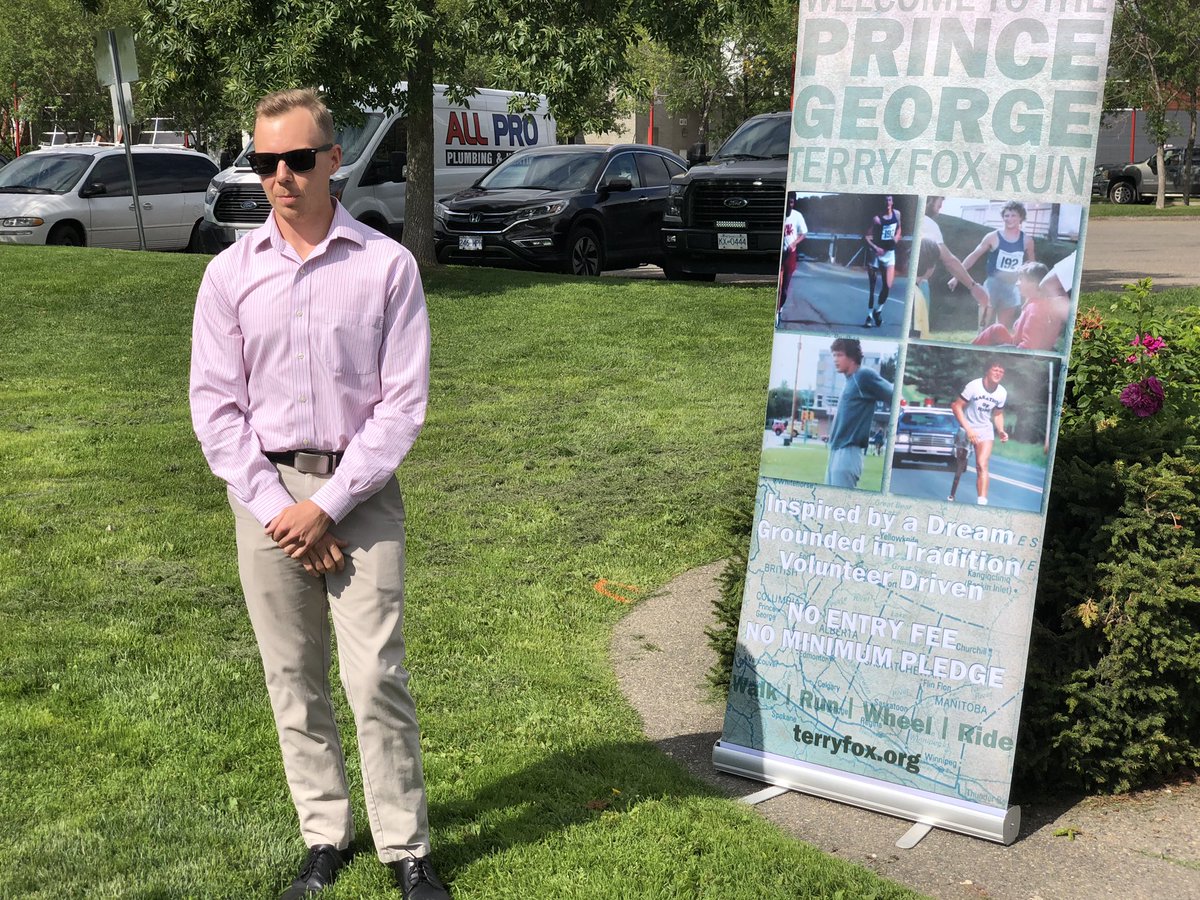 Scott McWalter announces Ryley Newman as the new lead organizer for the #TerryFoxRun in Prince George.

#CityofPG <a href="/mypgnow/">My Prince George Now</a>
