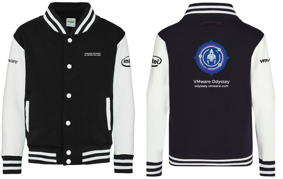 VMwareHOL's tweet image. Register for the NEW @VMware Odyssey program by HOL at @VMworld 2019 US! Showcase your expertise &amp;amp; compete against other teams to be the grand prize winner. Limited availability, register today to claim your spot and jacket: bit.ly/2YTpgi4