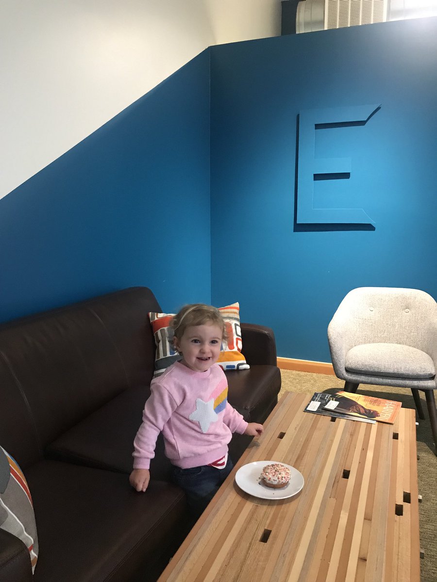 Look who stopped by for donuts!