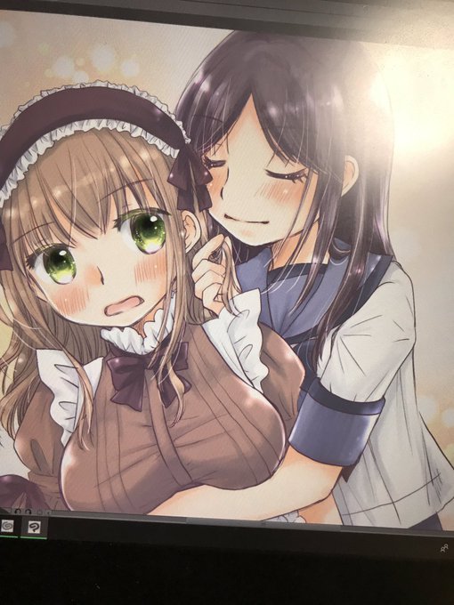 こんな感じでいいかな…🤔(おまけのポストカードになります☺️) 