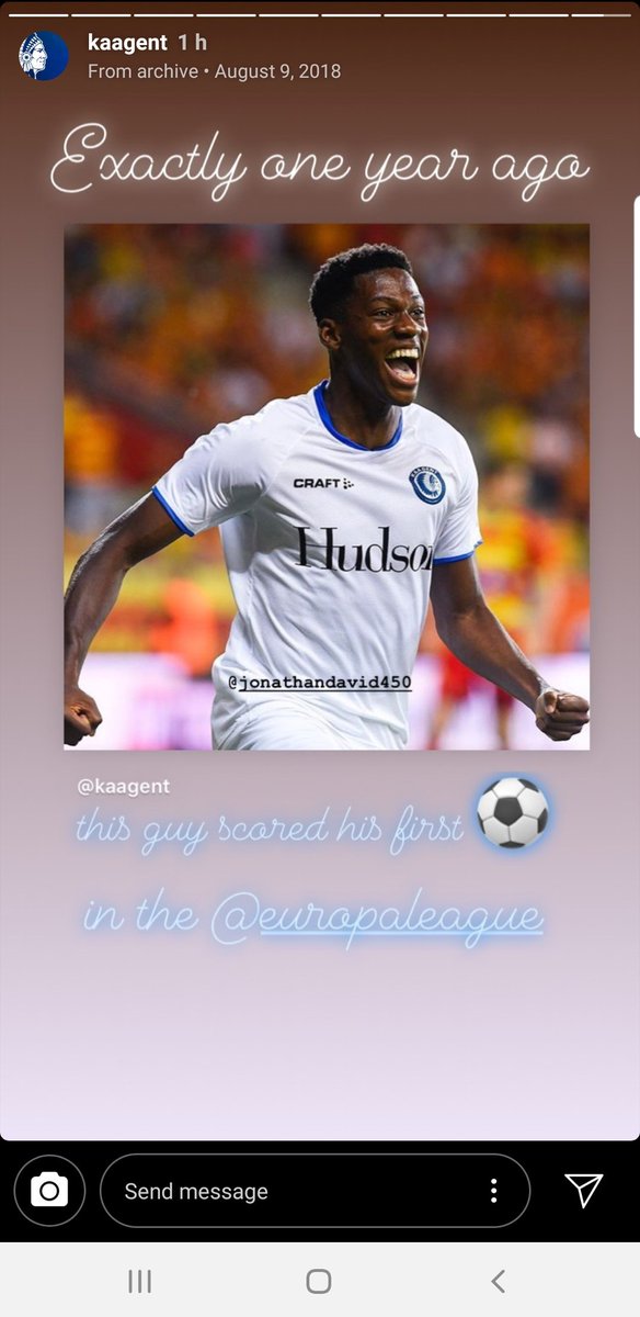NickMavromaras's tweet photo. What a year can do... @its_davidoff16 

#BelieveInYourDreams 
#NeverStopScoring 
#JonathanDavid 

@KAAGent 
@CanadaSoccerEN 
@adidasfootball https://t.co/YoKadqhx0b