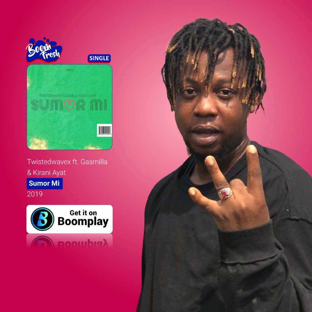 Twistedwavex's tweet photo. #FreshBoom for the Weekend๐ฃ๐ฃ๐ฃ
#SumorMi feat @gasmillawins & @KiraniAYAT fresh on @BoomplayMusic Jam Of The Month get it here ๐๐
https://t.co/O1ujyNO7TF https://t.co/ZgeGMUk78I