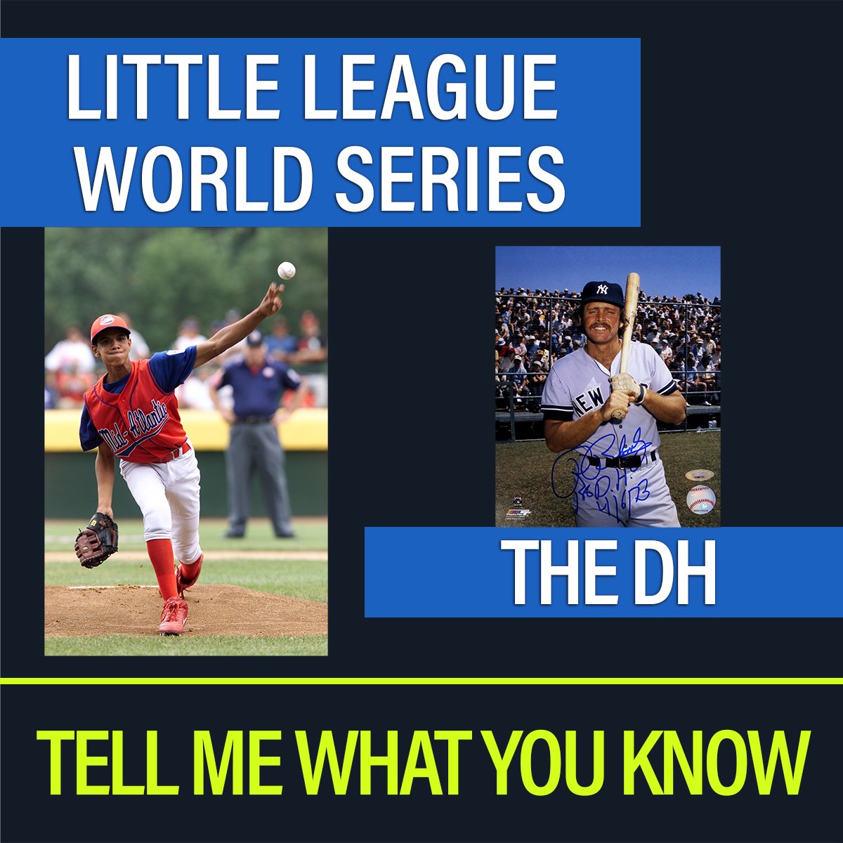 TMWYKpod's tweet photo. ๐จNew Episode Alert๐จ: Little League World Series and The Designated Hitter #littleleagueworldseries #TheDH https://t.co/kx40ayUFZR https://t.co/rxpnDTHwtr