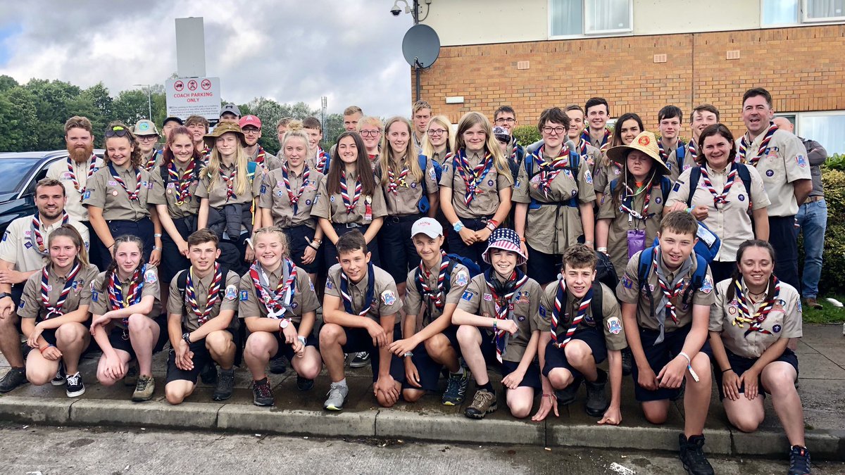UKContingent's tweet image. Great to see so many Units welcomed home at airports across the UK and meeting up with family and friends.  I’m sure more there were 😢 as they said goodbye to their Units who they lived with throughout the #ScoutJamboree #UK24WSJ