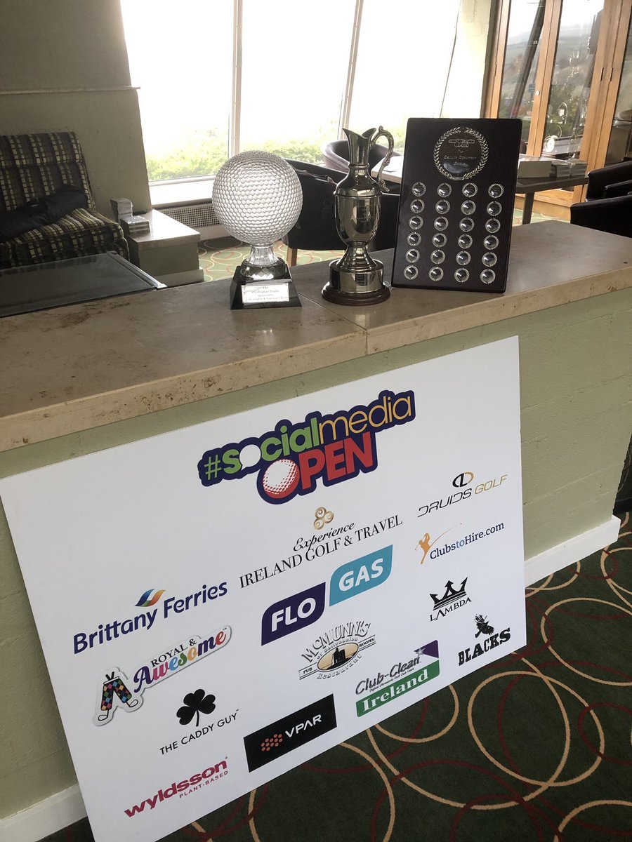 SMOpen's tweet photo. #FF #SMOpen2019
Tournament Partners
@BFGolfDesk
@FlogasIreland
@EIGTravel
@DRUIDSGOLF
@clubs2hire
@RoyalAwesome
@LambdaGolf
@caddyguyireland
@McMunnsBallyb
@BlacksBrewery
@vpargolf
@clubcleandublin
@wyldsson https://t.co/FBK7qDQULS