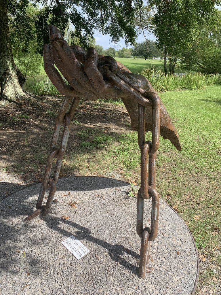 gcsmd's tweet photo. At the Whitney Plantation with the intentional focus on the lives of kidnapped and enslaved Africans -“honoring these lives that built this country” #ccphintensive2019 @ccph @CSPfellows @uncCHER https://t.co/ZfFS5b3feK