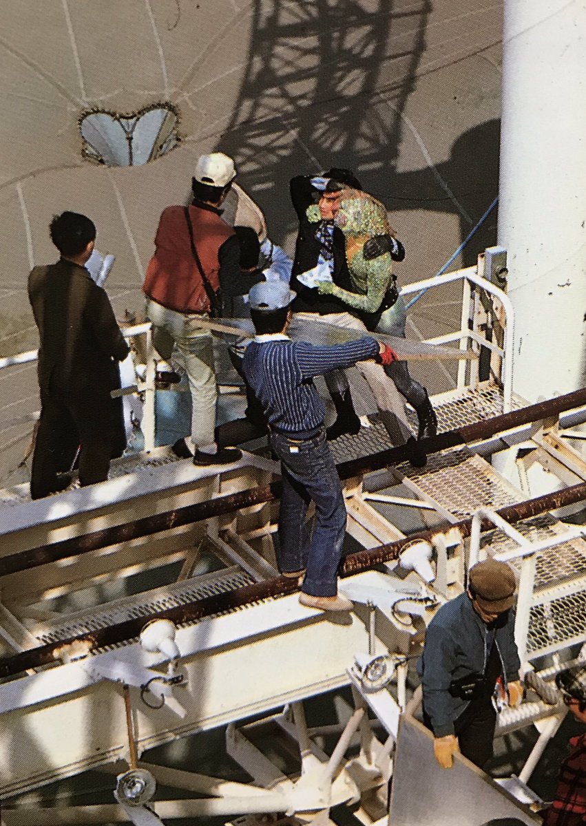 The雄 Ar Twitter 仮面ライダー 第7話 死神カメレオン 決斗 万博跡 より撮影風景