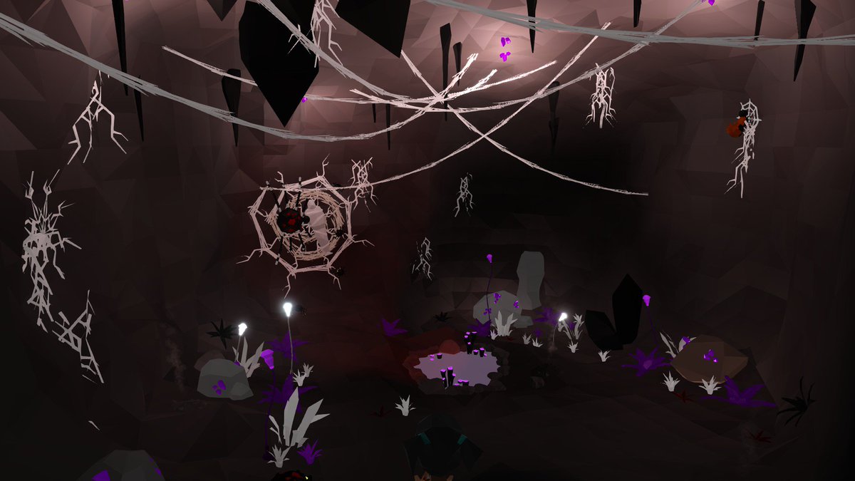 YlandsGame's tweet photo. This is some seriously beautiful work by the great Christalle from YWD, while the spiders themselves were created by Spyler 😮🕷️🕸️
Post your creations on Twitter or Instagram with #pycs to get featured 😋
Check out even more spiders here: https://t.co/I846B0KA74 https://t.co/q8kdw0DbR5
