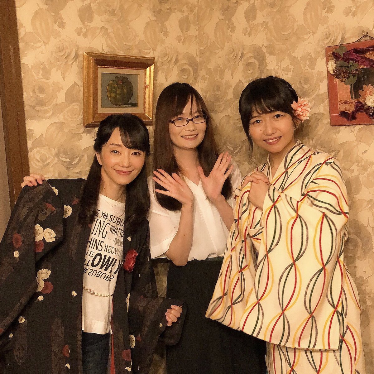 트위터의 井上喜久子 スタッフ 님 クロちゃん 昨日もありがとうねー