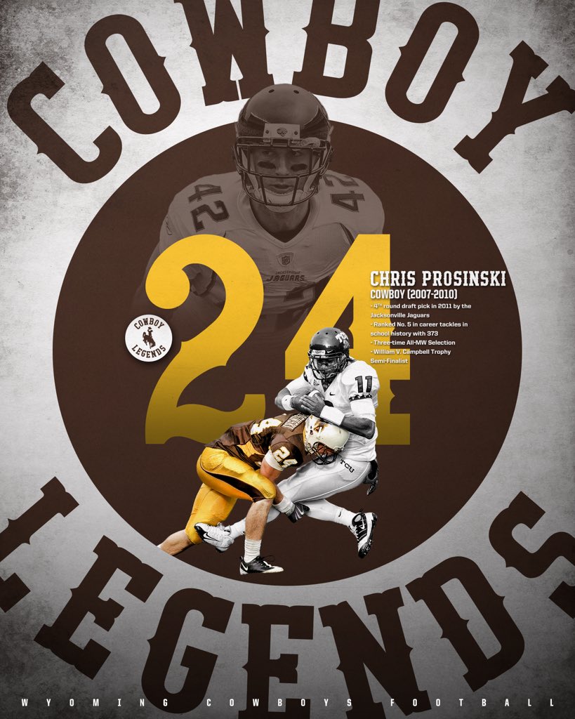 Up next in our Cowboy Legends feature, Chris Prosinski!

#OneWyoming #GoWyo