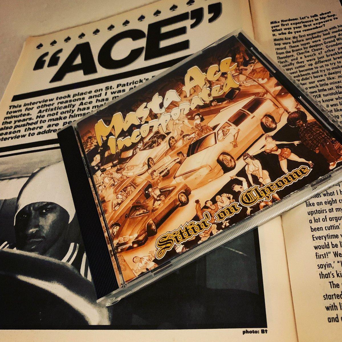 hiphopgods's tweet photo. @mastaace Incorporated - Sittin’ On Chrome #classic #hiphop #cd #theincride #eastbound #whatsgoingon #thebside #sittinonchrome #peopleinmyhood #turnitup #ucantfindme #aintnogame #freestyle #terror #daanswer #4damind #borntoroll #thephatkatride #delicious #vinyl #theflavor https://t.co/fnLX6Ul1H5