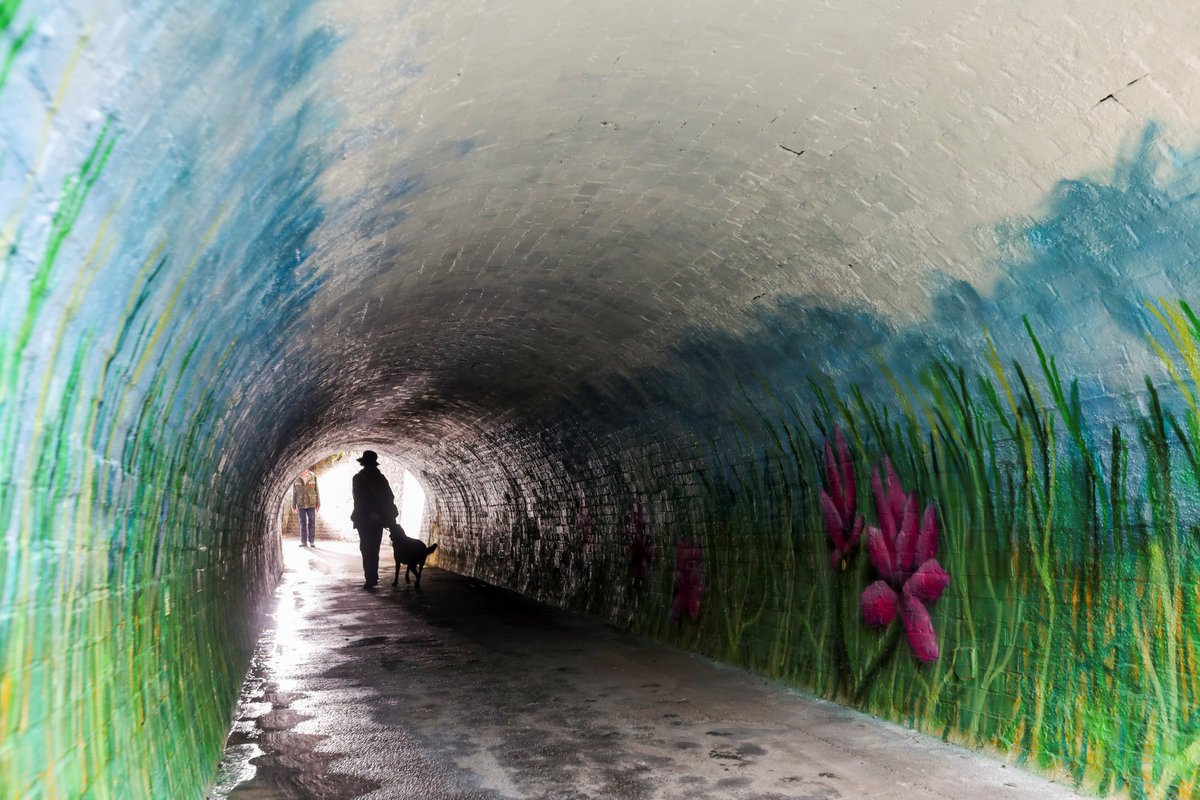 UnileverUKI's tweet photo. Pleased we could join forces with @SembleUK & @valeparkfriends, through our @UkCif cleaning brand’s Hello Beautiful Neighbourhood Project. 30 volunteers cleaned the Vale Park tunnel & @HarpoArt painted a beautiful mural #CifHelloBeautiful https://t.co/JYJUcrDtlJ https://t.co/RacuxeXeDI