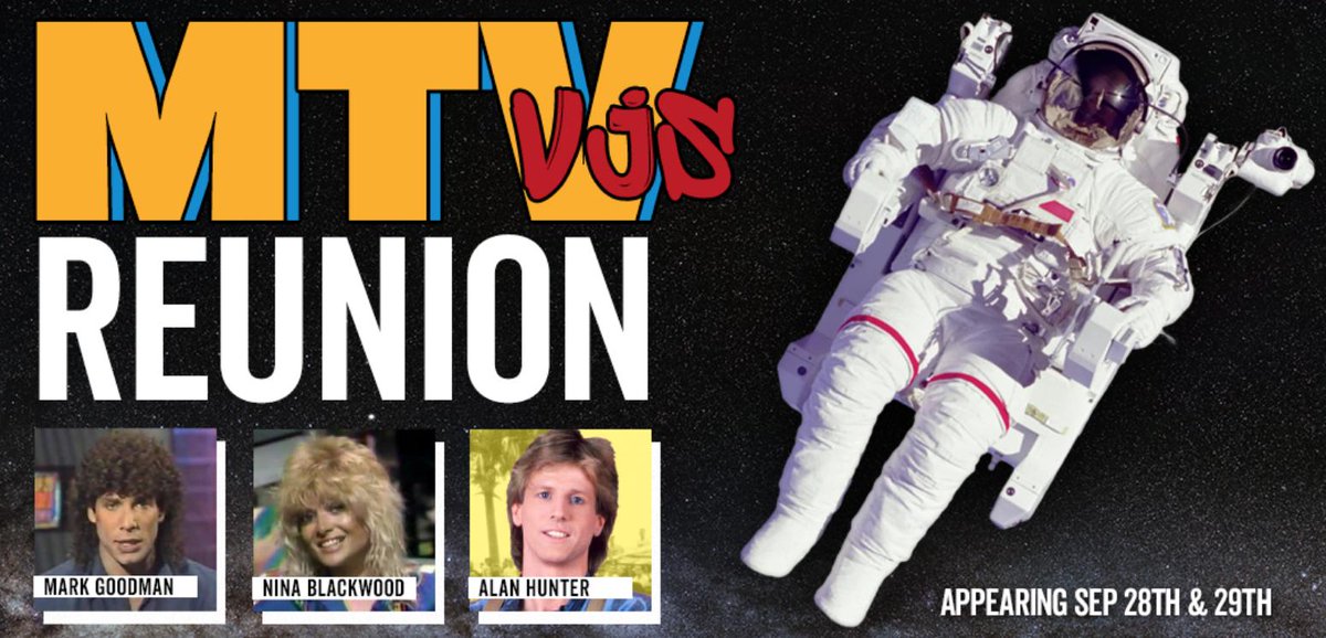 '80s pop culture royalty, the ORIGINAL MTV VJs, are headed to @NostalgiaCon80s and we're thrilled they will be "hosting" with us in style! #NostalgiaCon80s 

Here's the release: globenewswire.com/news-release/2…