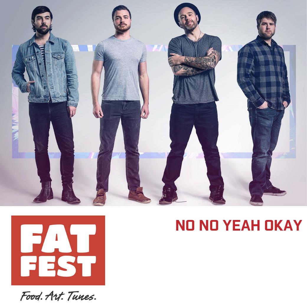 Welcoming back No No Yeah Okay this year, we had such a great time dancing with them last year and we are ready to do it again. Just part of the stellar line up we have this year at FAT Fest. ow.ly/RaSj50vpVQR