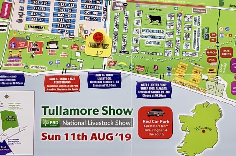 CormacTagging's tweet photo. ⁦Call see us L7 in Livestock section ⁦⁦@tullamoreshow⁩ on Sunday. 

Our team love meeting our customers old &amp; new! #facestonames 😁👍

#CormacTags #tullamoreshow https://t.co/1DGeG30pwo