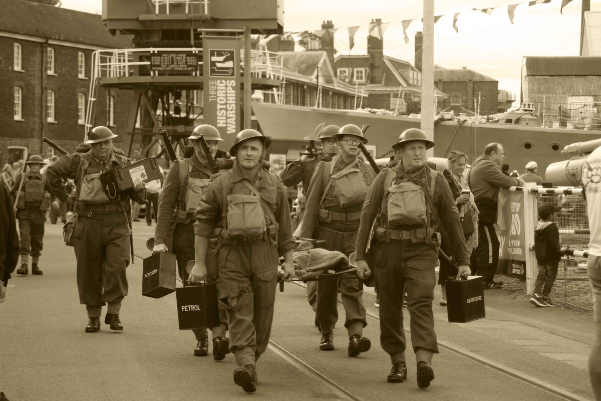 DockyardChatham's tweet photo. Taking time out of summer to remind you that our Salute to the '40s event is BACK! 'Britain's Best Vintage Festival' is returns bigger than ever on 21st & 22nd September. https://t.co/em9NFSvogy #salutetothe40s #vintagefestival #eventweekend https://t.co/nhfNug17U5