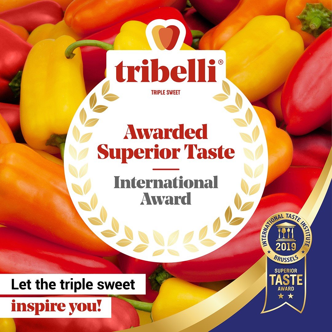 And...the 2 ⭐️⭐️SUPERIOR TASTE AWARD goes to....🥁<a href="/tribellisweet/">Tribelli</a> Tribelli®..... <a href="/itqi/">International Taste Institute</a> #Felicidades 
#SuperiorTasteAward #tribelli #tribellisweet #enzazaden #breedingtofeedtheworld #sweetpepper #minipepper #bravo