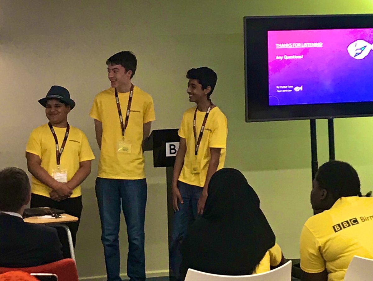 zoenhead's tweet image. Thank you to all our young coders who participated in our @codingbrum Inventathon this week! All projects and presentations were a fantastic success 🎉 Awards included: Best use of hardware, Most likely to be seen in the @BBCBlueRoom &amp;amp; Most Educational 👏🏻