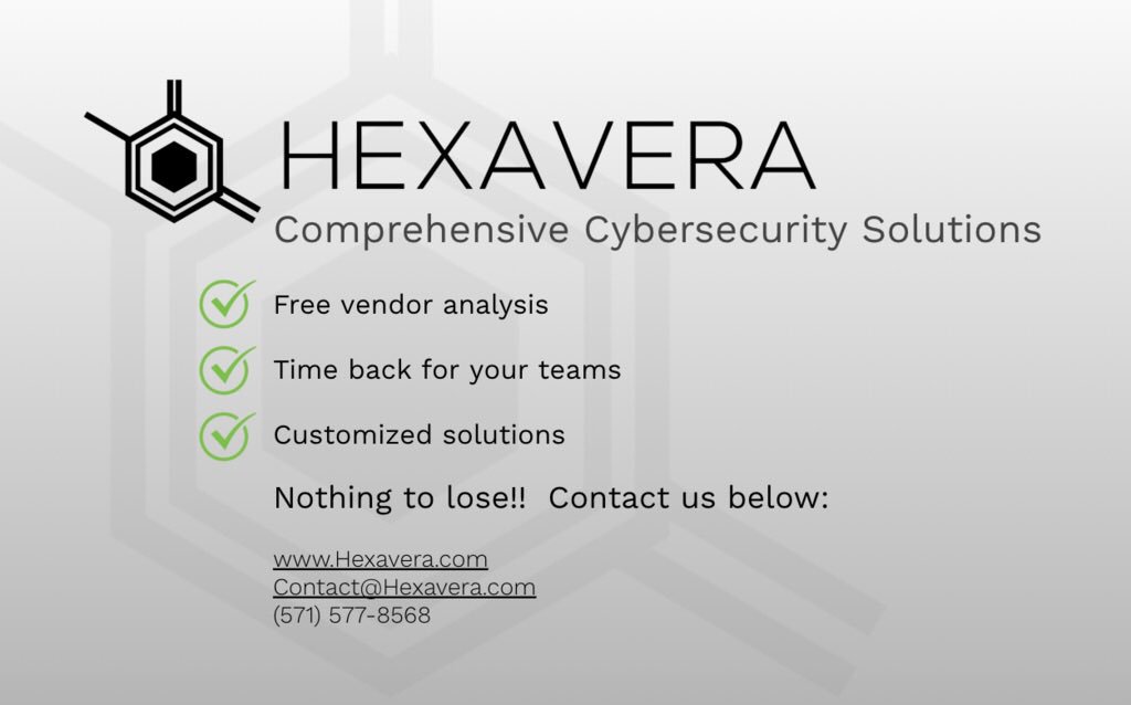 hexaveragroup's tweet photo. Security disaster recovery and time to resolve breaches often go either unnoticed or takes some serious measures to take on. Let us help you eliminate common blocks and reduce pain. We are the custom solution you seek. Let @hexaveragroup do the work. #cyberfactfriday https://t.co/FgoinH0ror