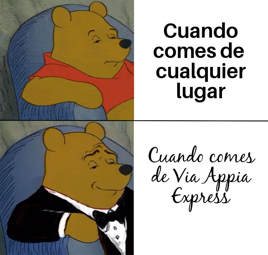 ¿Dónde vas a almorzar hoy?

En Via Appia Express sabemos que te mereces lo mejor, por eso, nosotros te lo damos.