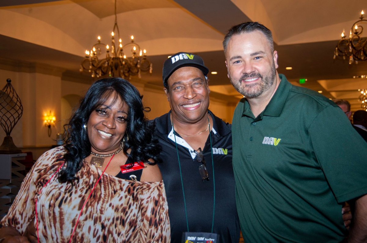 DAVHQ's tweet photo. A giant #THANKYOU to our #sponsors for another great #DAV & @DAVAuxiliary National Convention! #DAVCON wouldn't be possible w/o your generosity! #VES @TriWest @Walgreens @Ford @fordfund_ @FifthThird @USAA @UnitedConcordia @TheHWave @AlphaStim @NeurolumenLLC #HeroesWithHearingLoss https://t.co/EXwnvZmrpB
