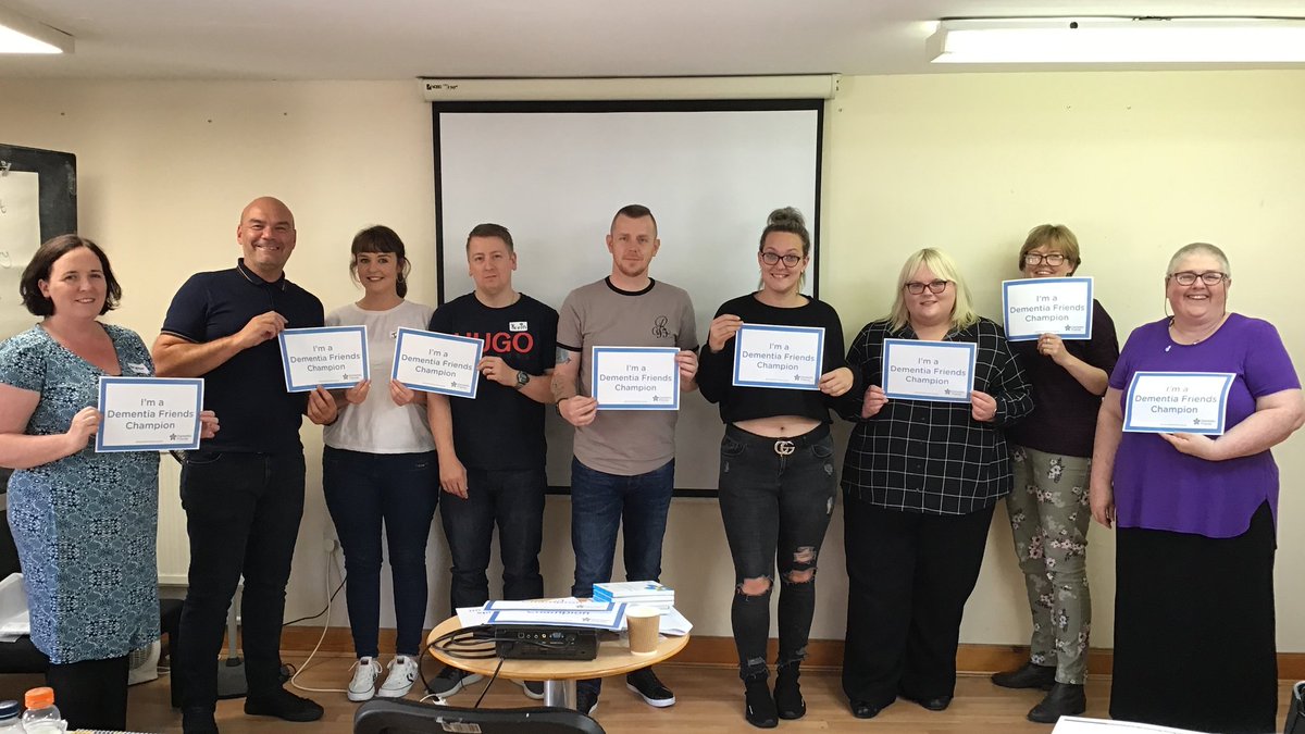 DFONorthEast's tweet photo. Really pleased to welcome a brand new set of Dementia Friends Champions in Newcastle today! Ready to get out there a create even  more #DementiaFriends ! https://t.co/cI53Dx1a88