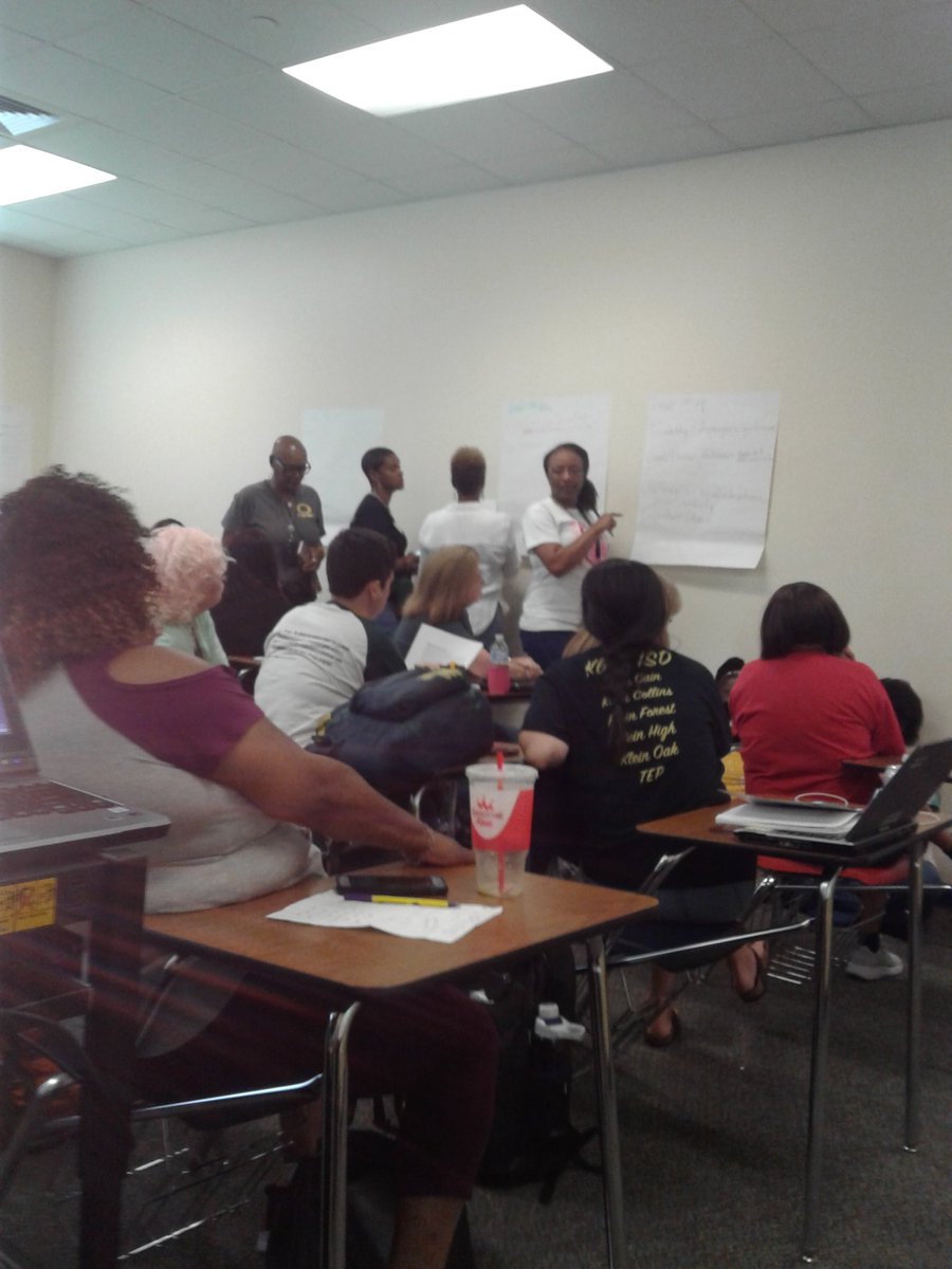 cortney_terrie's tweet photo. @KISD_Special_Ed educators and paraprofessionals  developing strategies for increasing self-determination for ALL students. #KleinRLS #KISDTeamSpEdP2 https://t.co/VYGRO7gG8L