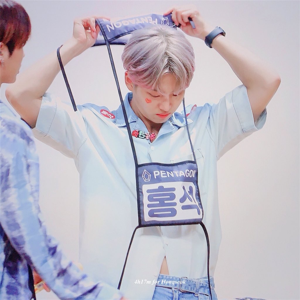 4h17m's tweet photo. 190809 

#펜타곤 #PENTAGON #홍석 #양홍석 https://t.co/8N7FBfaFph