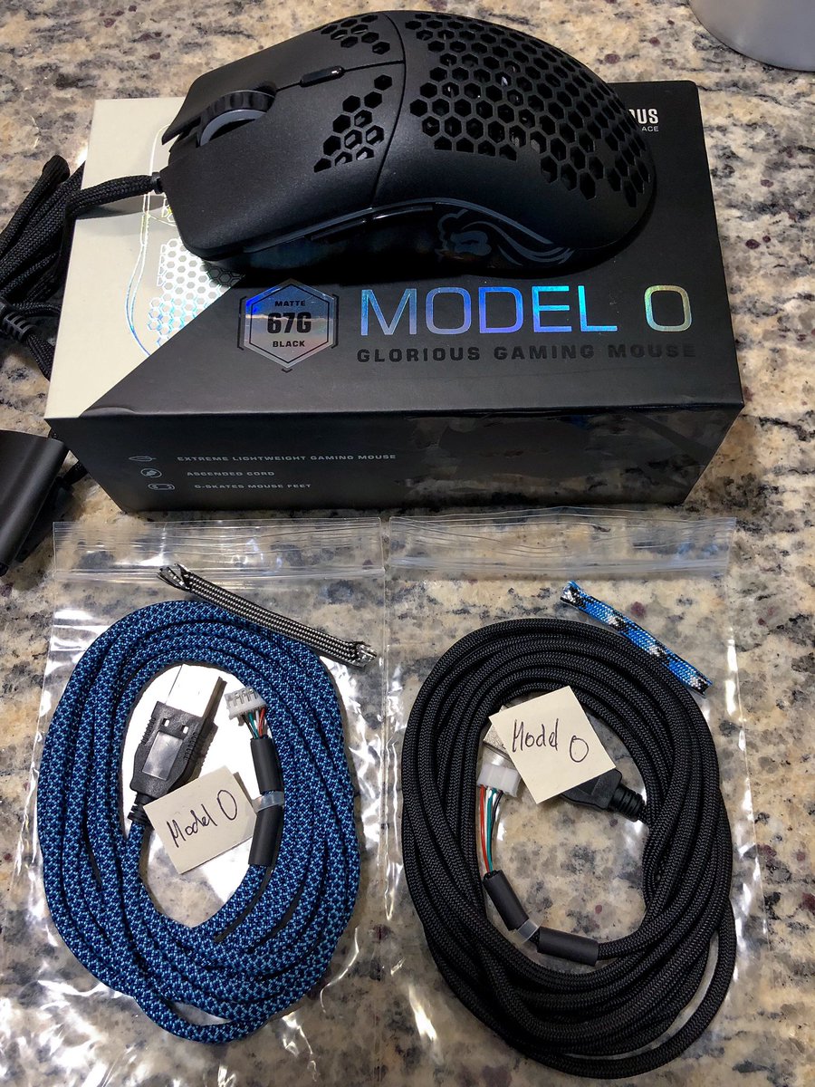 Alfredo Diaz Finally Got A Paracord Mouse Cable For My Model O It Was An Easy Quick Install And Now It Feels Completely Wireless Without Any Cable Drag T Co Iaykl450kh