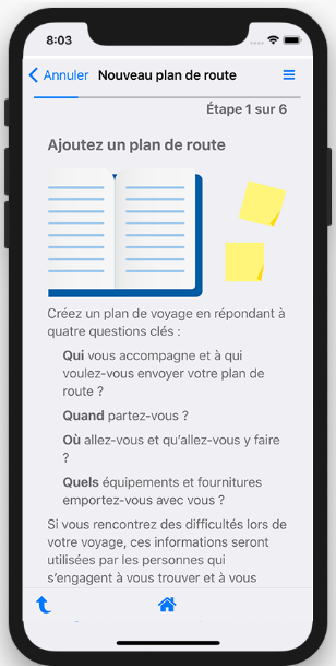 AdventureSmart's tweet photo. Une Ă©tape clĂ© de la planification de votre #aventure est un #planderoute : une personne responsable sait oĂč vous ĂȘtes et quand vous revenez! #InformezVous #AllezDehors
https://t.co/2ohfqTPAhD https://t.co/UZCvss4D4K