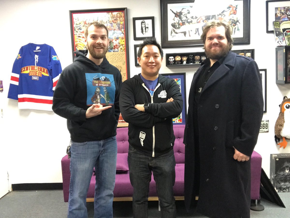 languageofbro's tweet photo. Going back a listening to our awesome episode from @ASUPodcaStudio with special guest @mingchen37 awesome #Brogrimage to New Jersey in our @ThatKevinSmith adventure Episode 251 Comic Book Bromance with Ming Chen https://t.co/XbiRdK0EwE https://t.co/1Wp95LfMTJ