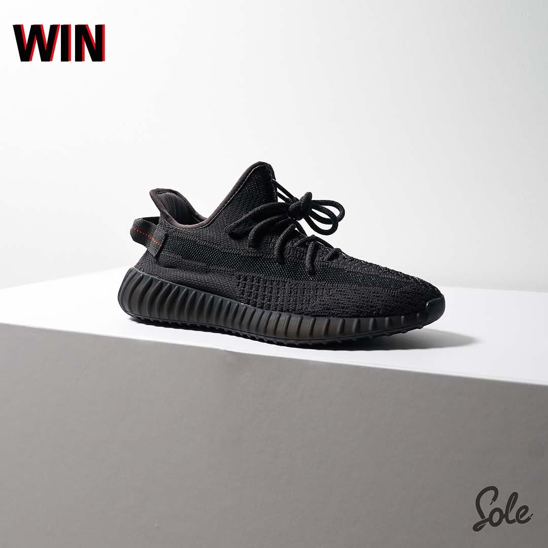 The Sole Supplier on Twitter: "🔥 the Yeezy Boost 350 V2 'Black' 🔥 To enter: 1. Follow @thesolesupplier &amp; @thesolerestocks 2. LIKE &amp; this post 3. Comment your size &amp;