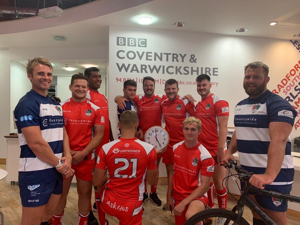 benjaminjadams7's tweet photo. Team 4 in the City! Race us to #ButtsParkArena for the @CoventryRugby #CovKit launch event from 5-7pm! #OurClubOurCity #ThisIsCoventry @BBCCovWarks https://t.co/vzBJUraht3