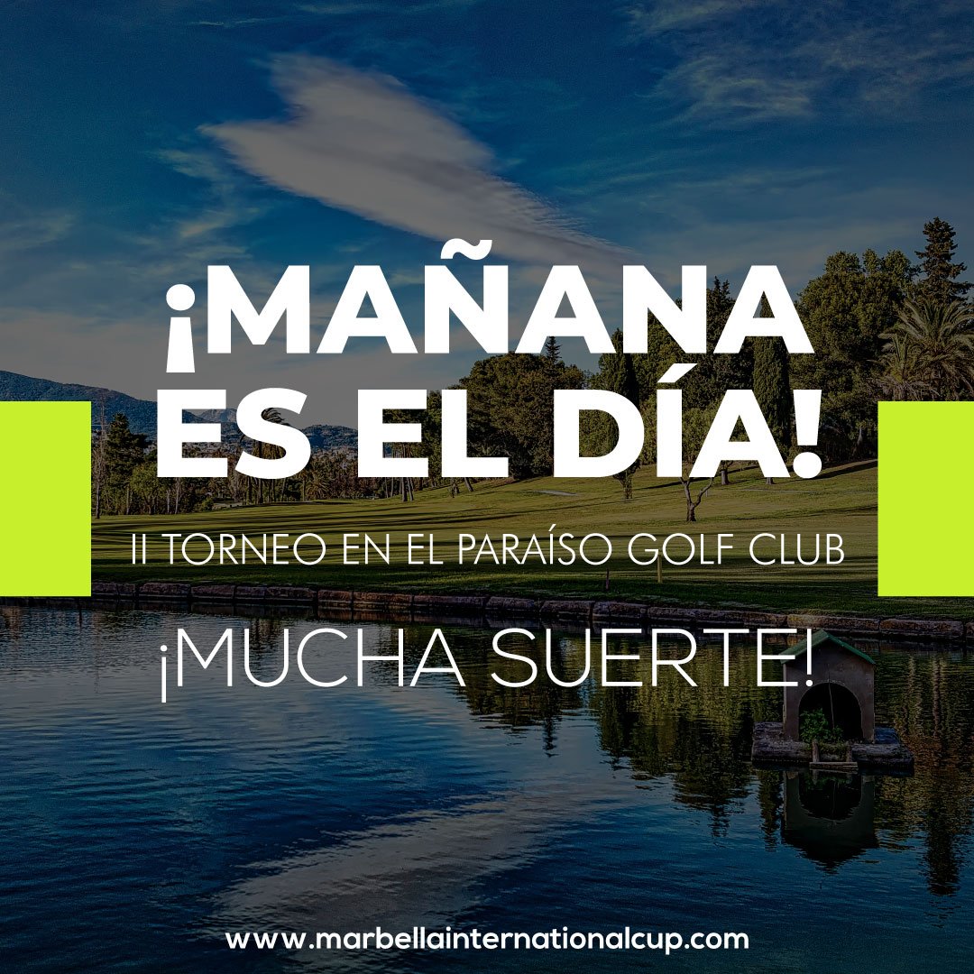 MarbIntCup's tweet photo. ¡Ya no queda nada! ¡Mañana todos a disfrutar de un dia 🔝 !

¡Mucha suerte a todos los jugadores!

https://t.co/4qa18y3hv7 https://t.co/bnaE6OO1HS