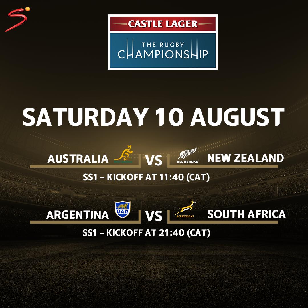 SuperSportTV's tweet photo. It's a massive final weekend in the #RugbyChampionship with Australia, New Zealand and South Africa in with a chance of lifting the trophy.

Who will the tournament winners be?
#SSRugby https://t.co/9zXHv2Vk9k