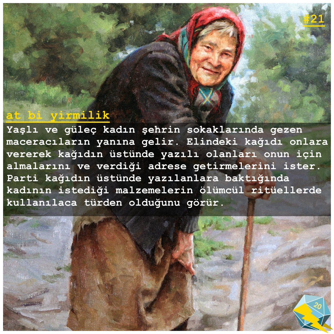 Maceracılar kağıt parçasını güvenlik güçlerine mi verecekler yoksa bu işi çözmek için kadının istediğini yerine mi getireceklerdir ? 💀💥

#RPG #frp #dnd #dnd5e #dungeonsanddragons #ttrpg #CriticalRole #fantasy #tabletopgaming #Geek #nerd
