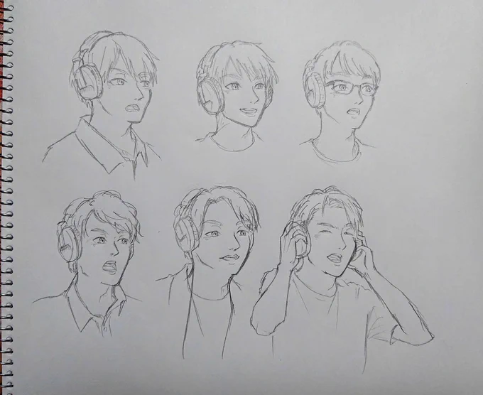 皆仕事早くない??
まだこんなのしか描けてないのだが…🤔 