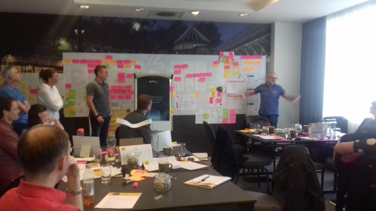 martynjware's tweet photo. We made it! Presenting back our @sqanews research walls at the end of action-packed #servicedesign bootcamp with @SDA_Scot. Thanks to Jo and Chris for your energy, enthusiasm and expertise 👍👏 #sqafutures https://t.co/Vmo31SxqjM