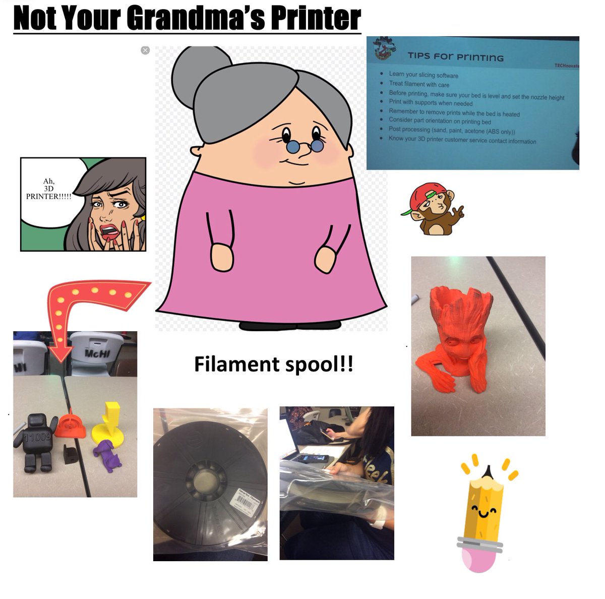FieldsCounselor's tweet image. #SketchNote #TECHnovate19 #TECHBUSTERS #FleekSquad #3Dprinting @FieldsFalcons @annvega 💥💥💥