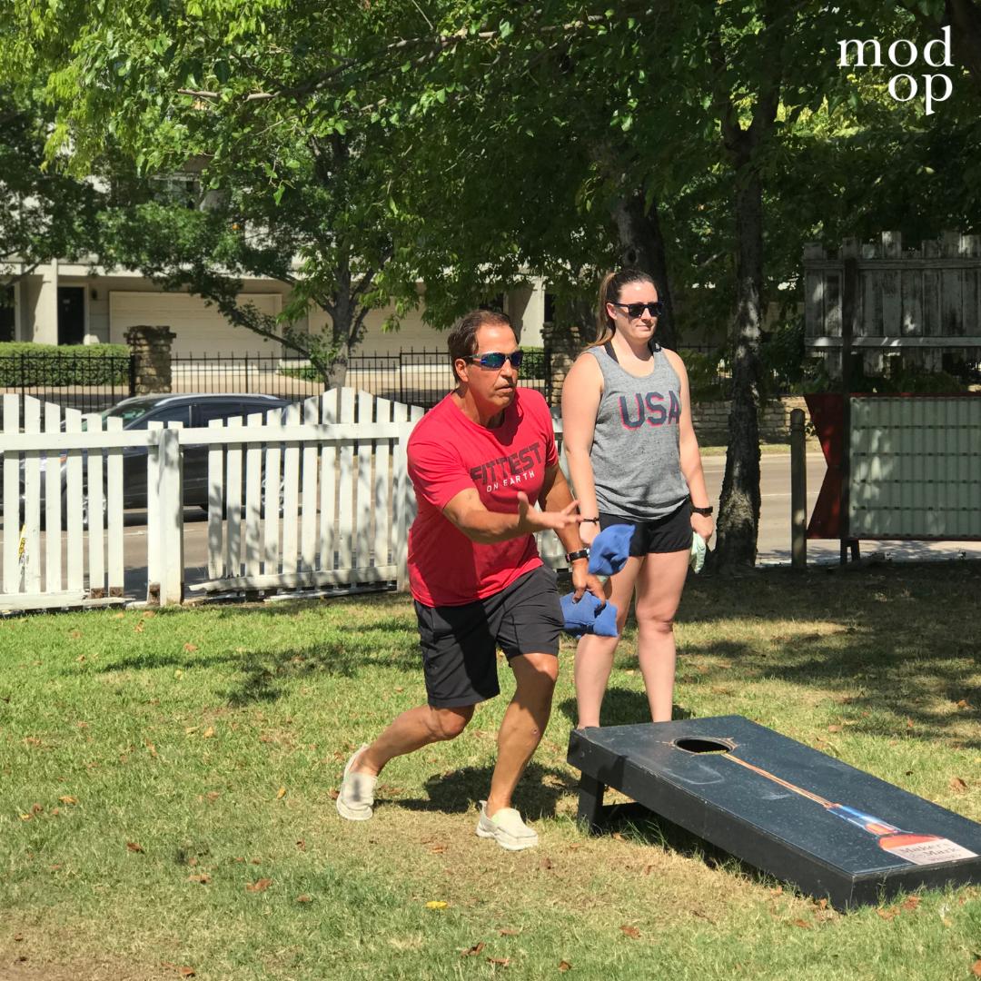 MCC_ModOp's tweet photo. Sun, games and #snowcones? What else would you expect from a #ModOpDAL kickback? https://t.co/nNzvl4AVKR