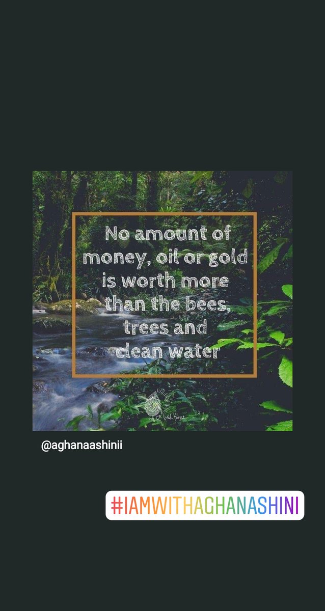 tanu_02's tweet photo. #SaveAghanaashinii 

Let her flow,  let her free! https://t.co/tnsWdCHGC7